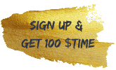Sign up and get 100 $TIME